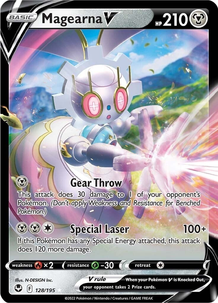 Magearna V (128/195) [SWSH12: Silver Tempest]
