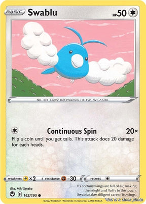 Swablu - 142/195 - [SWSH12 - SWSH12: Silver Tempest]