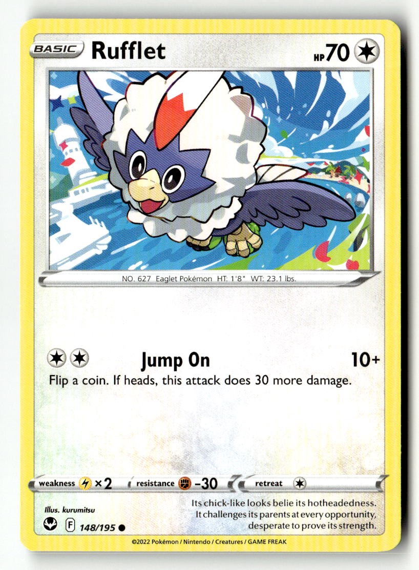 Rufflet - 148/195 - [SWSH12 - SWSH12: Silver Tempest]