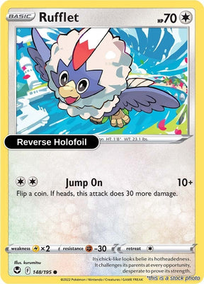 Rufflet - 148/195 - [SWSH12 - SWSH12: Silver Tempest] - Reverse Holofoil