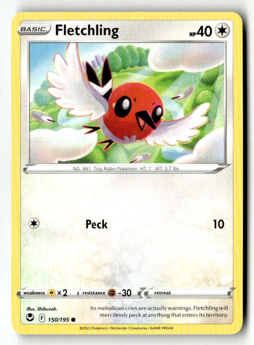 Fletchling - 150/195 - [SWSH12 - SWSH12: Silver Tempest]