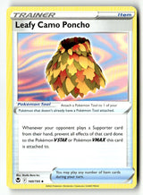 Leafy Camo Poncho