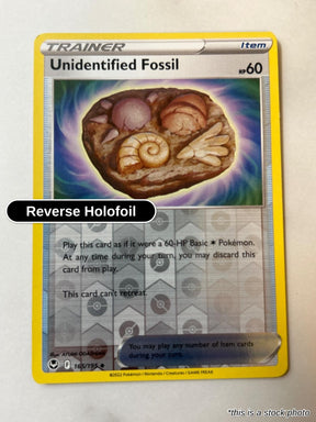 Unidentified Fossil - 165/195 - [SWSH12 - SWSH12: Silver Tempest] - Reverse Holofoil