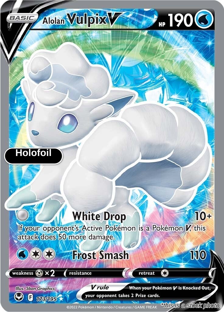 Alolan Vulpix V (Full Art)
