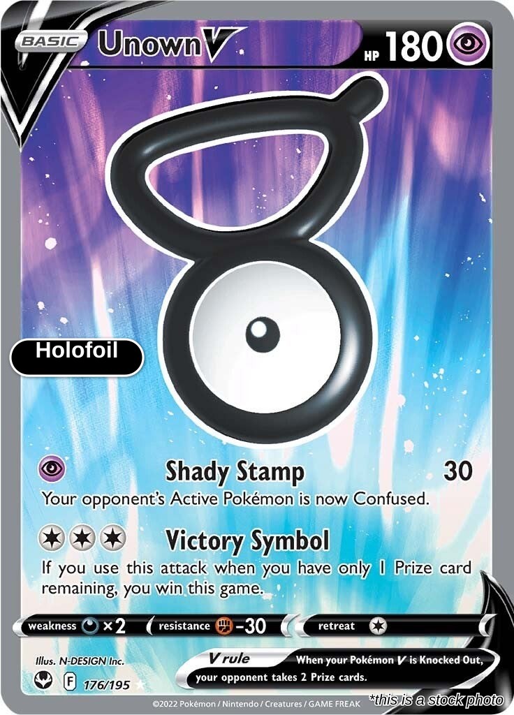 Unown V (Full Art)