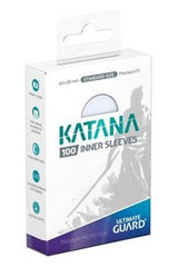 Katana 2018 Standard Size Inner Sleeves - Clear (100-Pack)