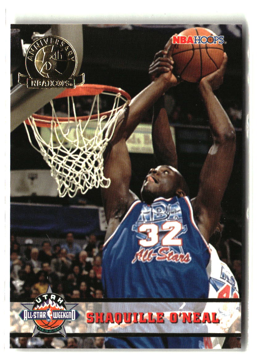 Shaquille O'Neal 1993-94 Hoops Fifth Anniversary Gold #264