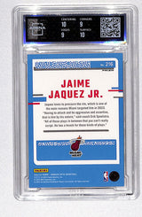 Jaime Jaquez Jr. 2023-24 Donruss Optic Red International #216 Arena Club 9.5