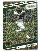 Kendre Miller 2024 Panini Absolute Green Waves #78 #/50