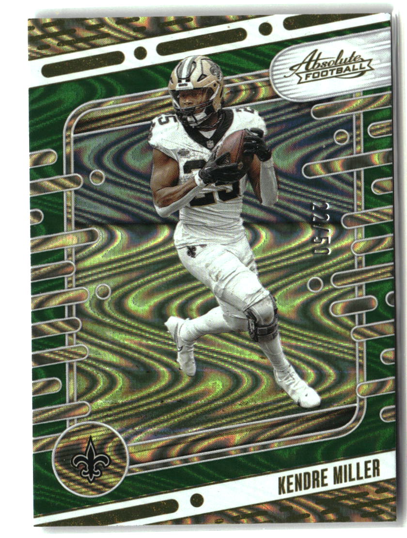 Kendre Miller 2024 Panini Absolute Green Waves #78 #/50