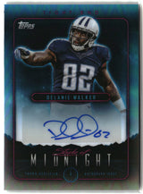 Delanie Walker 2024 Topps Midnight Stroke of Midnight Autographs #SMA-DW