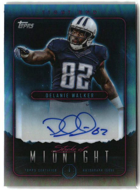 Delanie Walker 2024 Topps Midnight Stroke of Midnight Autographs #SMA-DW