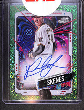 Load image into Gallery viewer, Paul Skenes 2024 Topps Cosmic Chrome Green Space Dust Auto #CCA-PS /75
