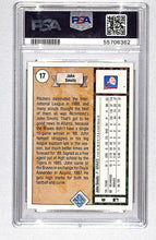 Load image into Gallery viewer, John Smoltz 1989 Upper Deck #17 PSA 8
