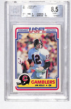 Load image into Gallery viewer, Jim Kelly 1984 Topps USFL #36 BGS 8.5

