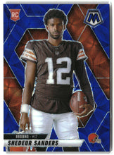 Load image into Gallery viewer, Shedeur Sanders 2025 Panini Mosaic Blue Scope #290
