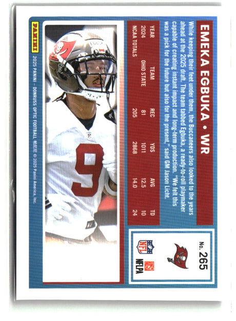 Emeka Egbuka 2025 Donruss Optic #265