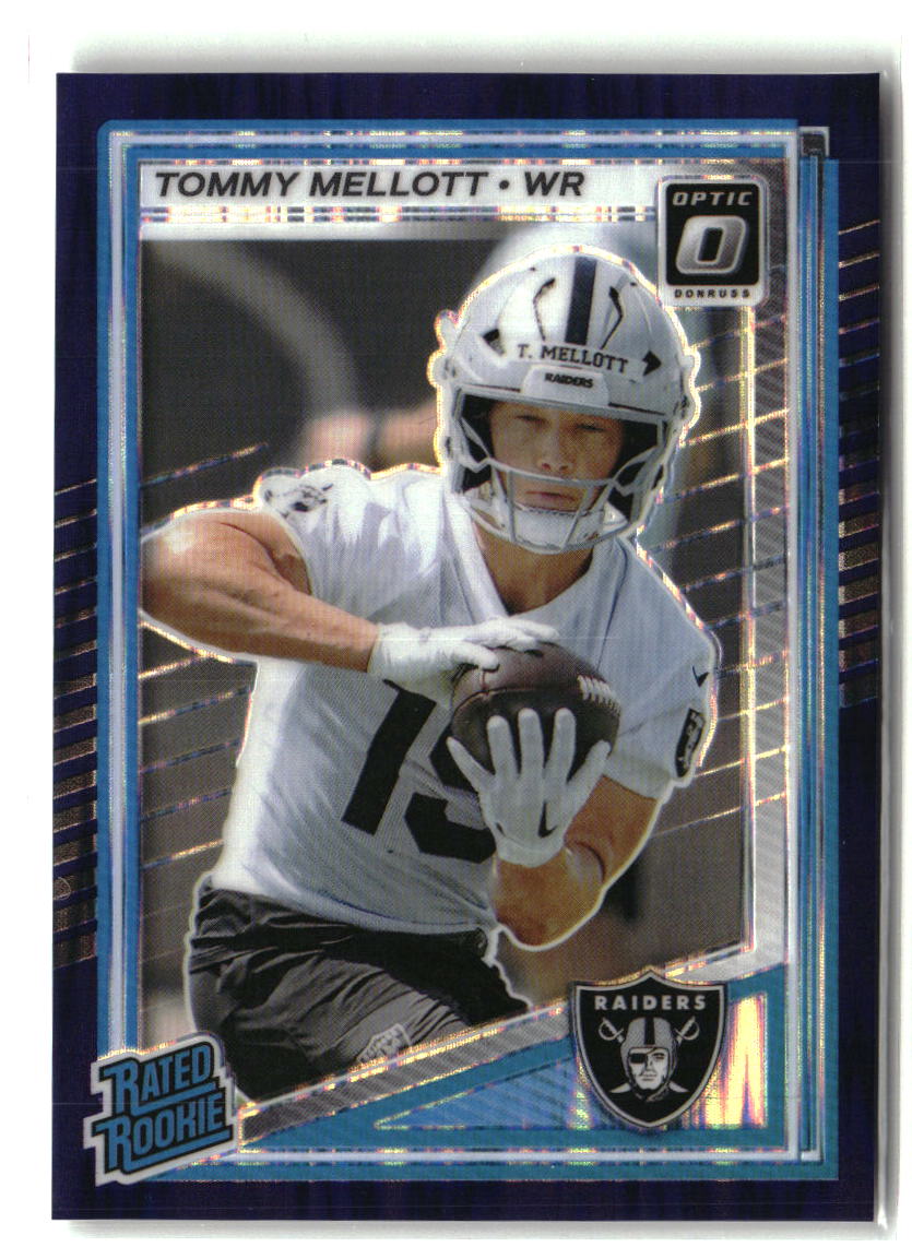 Tommy Mellott 2025 Donruss Optic Purple Shock #299