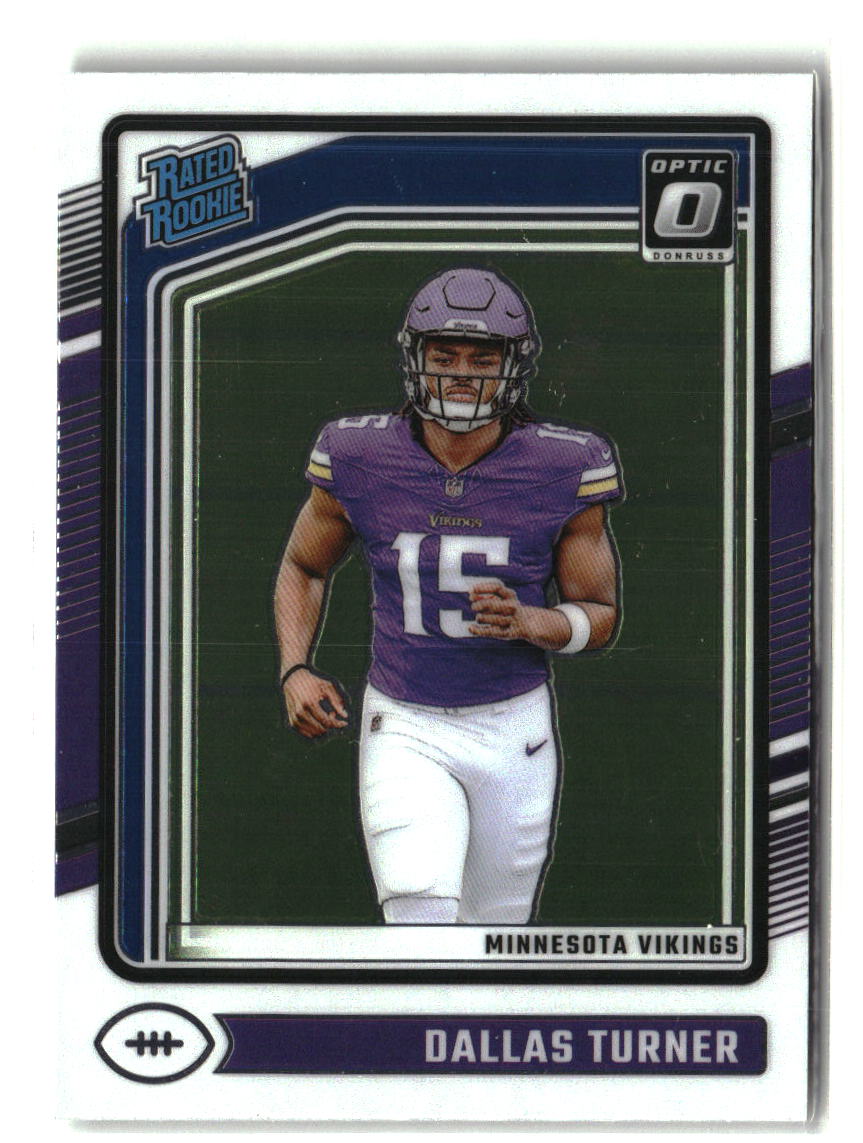Dallas Turner 2024 Donruss Optic #224