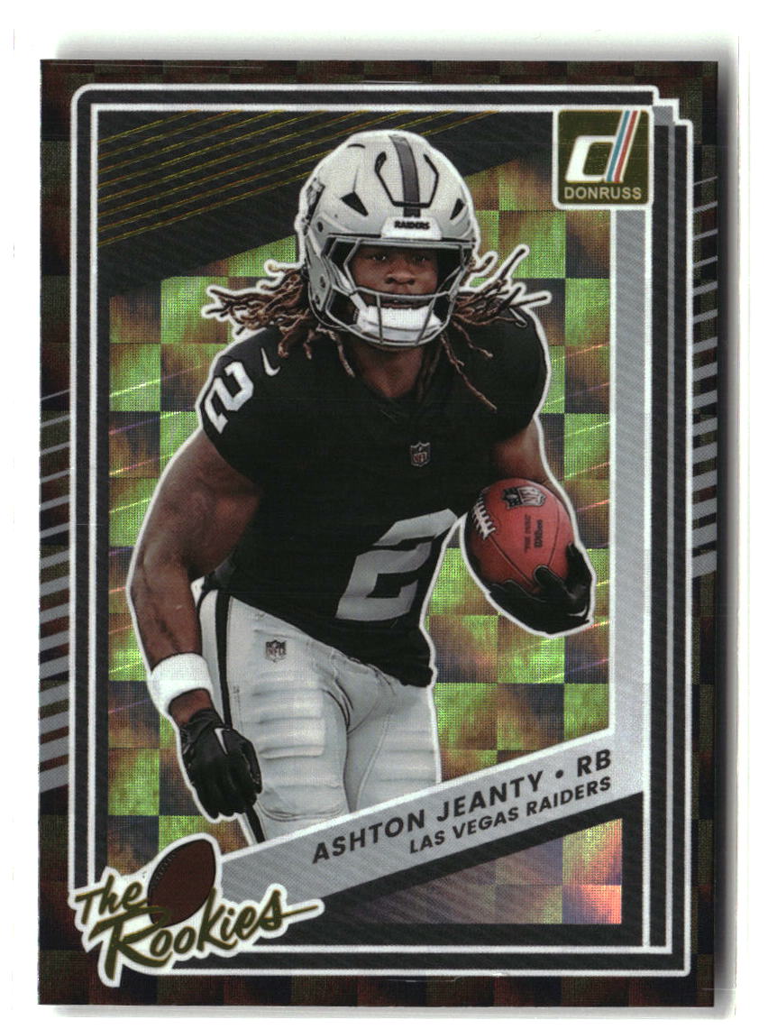 Ashton Jeanty 2025 Donruss The Rookies #7