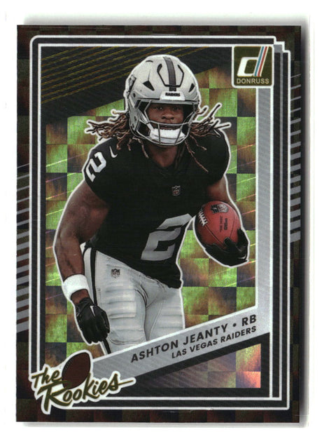 Ashton Jeanty 2025 Donruss The Rookies #7