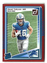 Isaac TeSlaa 2025 Donruss Press Proofs Red #338