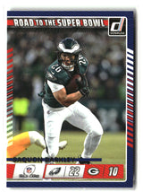 Saquon Barkley 2025 Donruss Road to the Super Bowl Wild Card #4