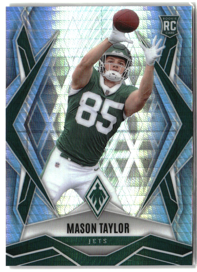 Mason Taylor 2025 Panini Phoenix Silver Hyper Prizm #172