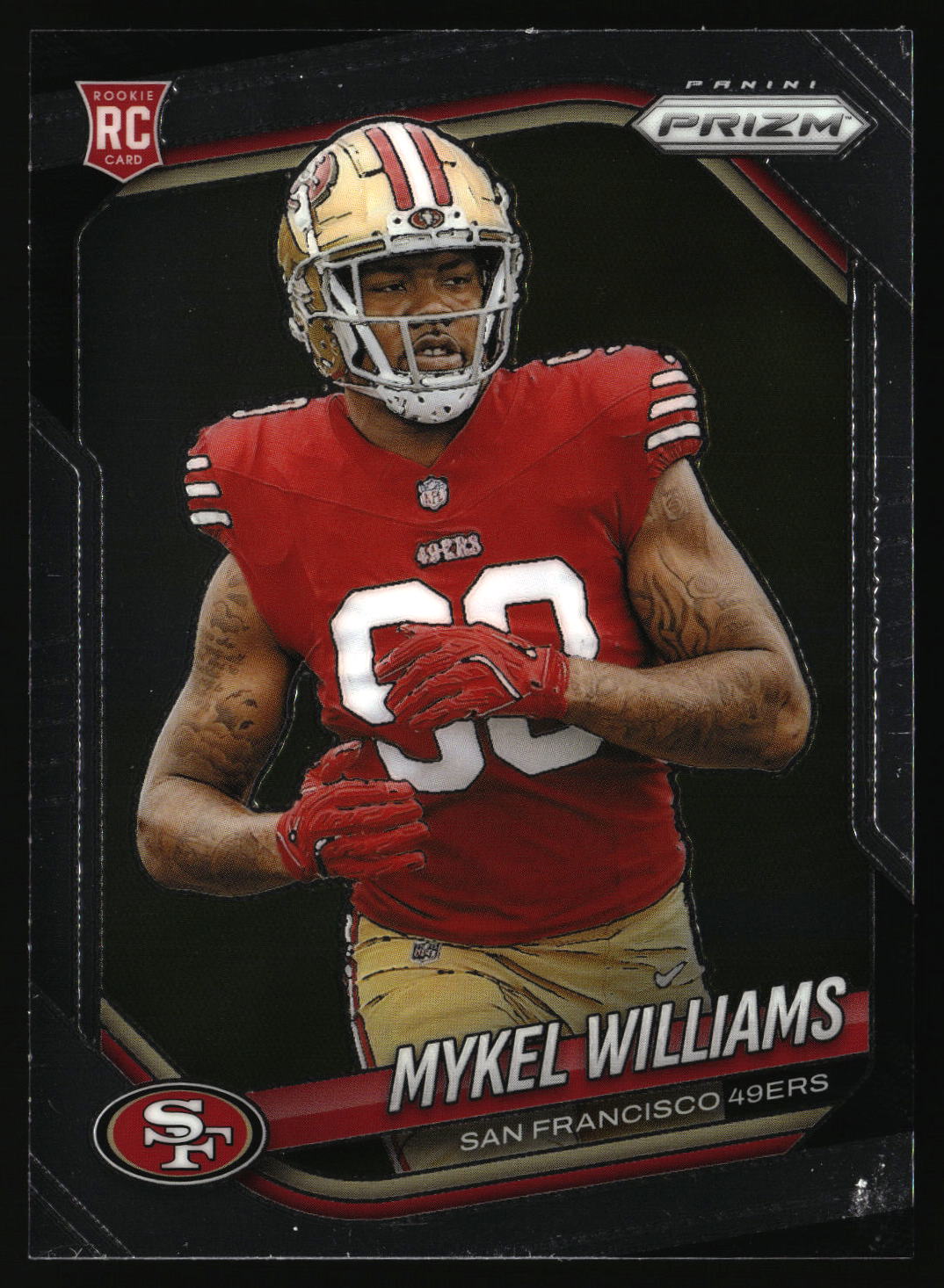 Mykel Williams 2025 Panini Prizm #304