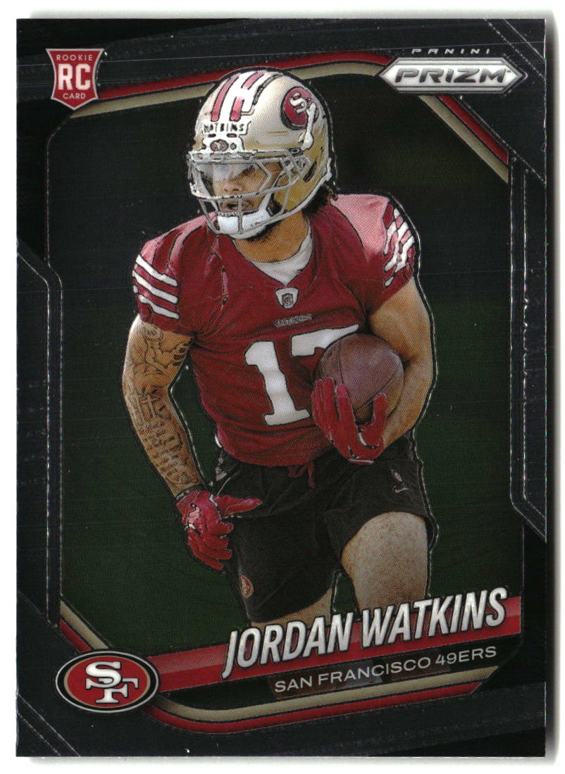 Jordan Watkins 2025 Panini Prizm #389