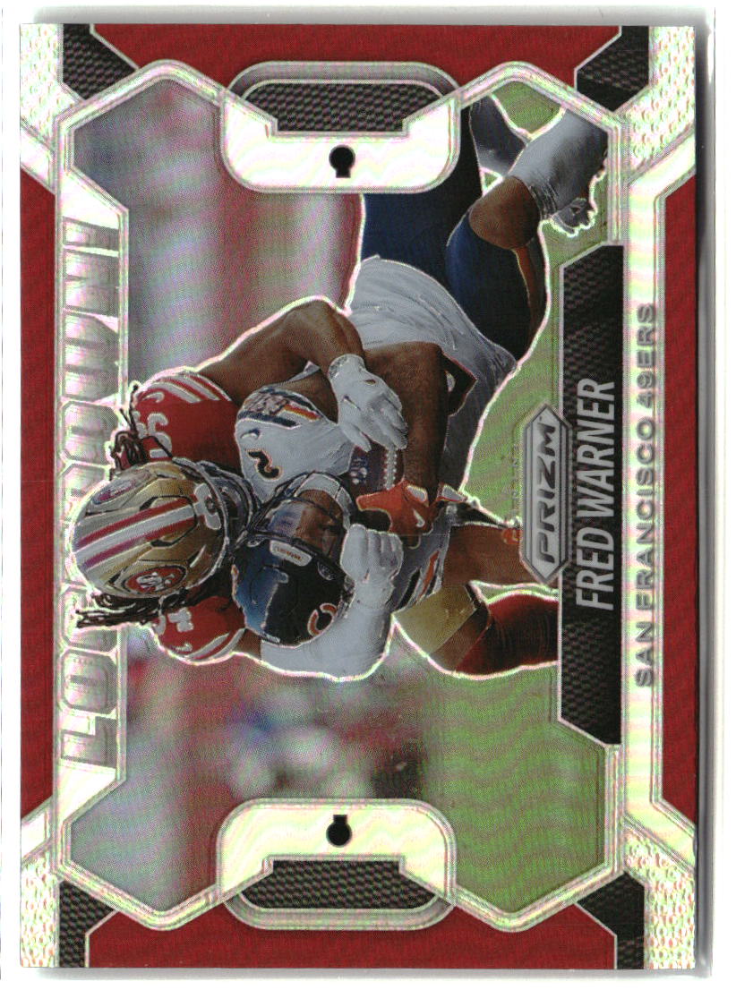 Fred Warner 2025 Panini Prizm Lockdown! #18