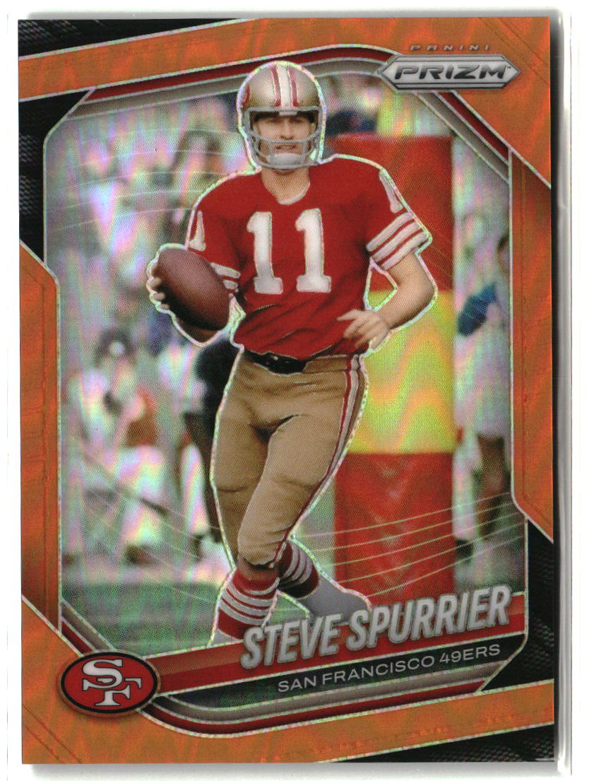 Steve Spurrier 2025 Panini Prizm Orange #157 #/249