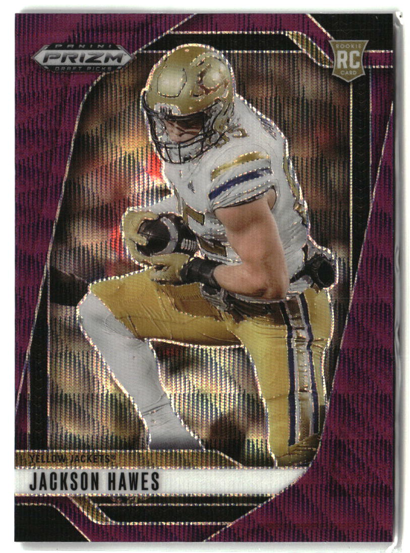 Jackson Hawes 2025 Panini Prizm Draft Picks Prizms Purple Wave #106