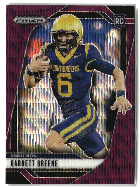 Garrett Greene 2025 Panini Prizm Draft Picks Prizms Purple Wave #148