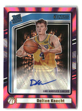 Dalton Knecht 2024-25 Donruss Holo Pink Laser #259