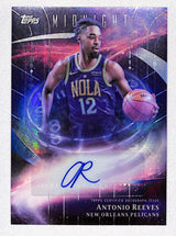 Antonio Reeves 2025-26 Topps Midnight Stroke of Midnight Autographs #SM-AR