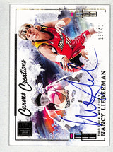 Nancy Lieberman 2025 Impeccable WNBA Canvas Creations Autographs Gold #13 #/49