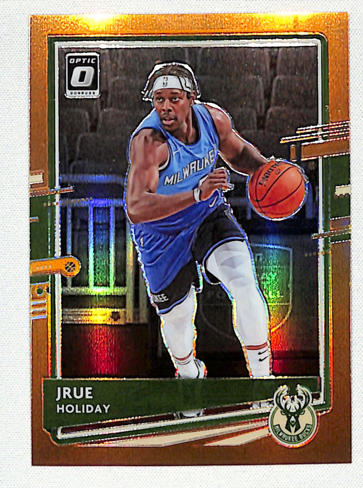 Jrue Holiday 2020-21 Donruss Optic Orange #106 #/199