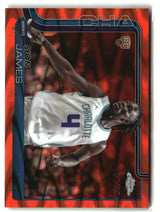 Sion James 2025-26 Topps Chrome Orange RayWave Refractor #283 #/25