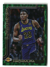 Rui Hachimura 2025-26 Topps Crackleboard Green #154 #/99