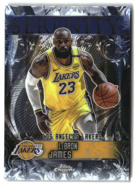 LeBron James 2025-26 Topps Chrome Serenity #SY-2