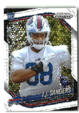 T.J. Sanders 2025 Panini Prizm White Disco #338