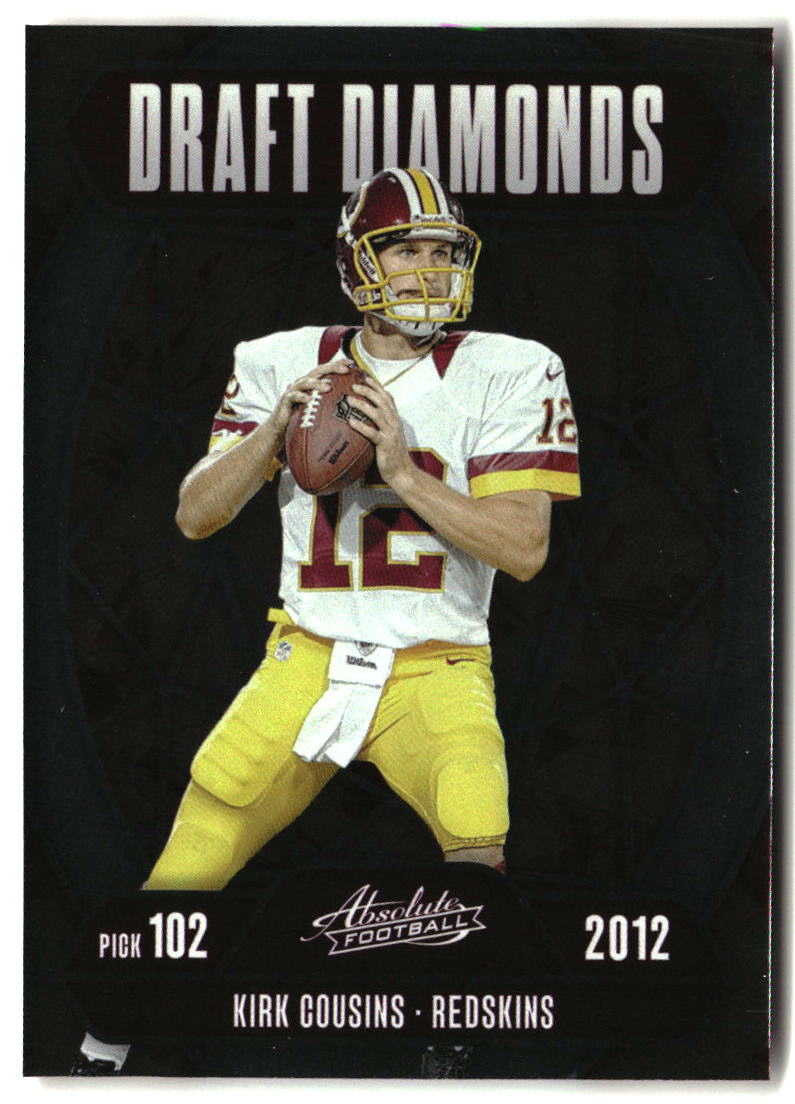 Kirk Cousins 2025 Panini Absolute Draft Diamonds #DD-NCS