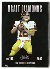 Kirk Cousins 2025 Panini Absolute Draft Diamonds #DD-NCS