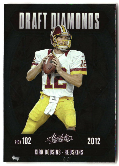 Kirk Cousins 2025 Panini Absolute Draft Diamonds #DD-NCS