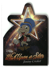 Load image into Gallery viewer, Jiminy Cricket 2025 Topps Disney Wonder Wish Upon a Star Chrome Die-Cut #W-4
