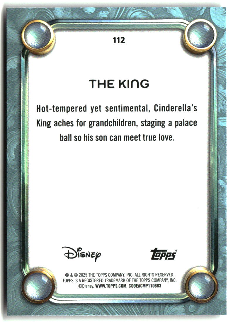 The King 2025 Topps Disney Wonder #112