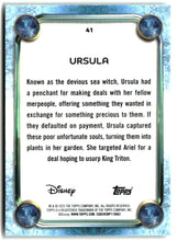 Load image into Gallery viewer, Ursula 2025 Topps Disney Wonder #41
