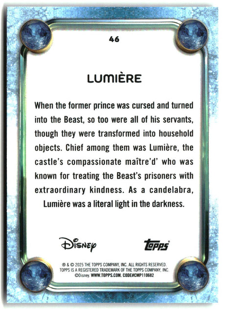 Lumière 2025 Topps Disney Wonder #46