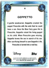 Geppetto 2025 Topps Disney Wonder #8